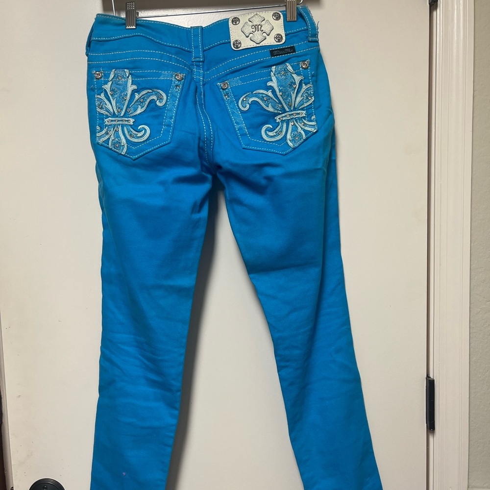 Miss me turquoise jeans